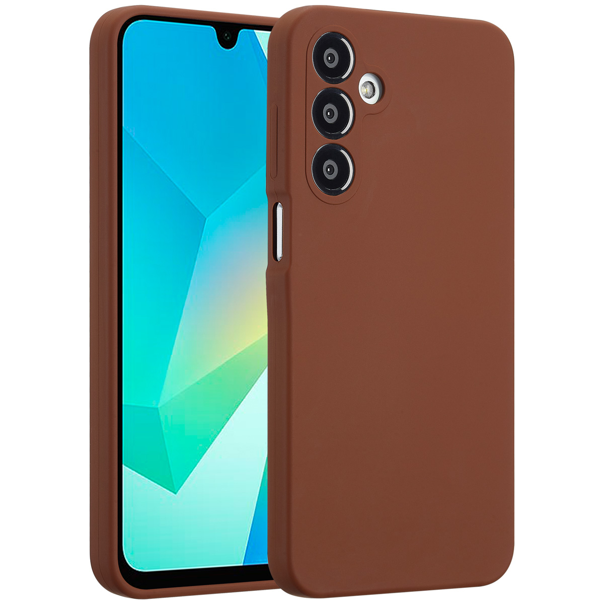 Accezz Liquid Silikoncase für das Samsung Galaxy A16 - New Tea Brown