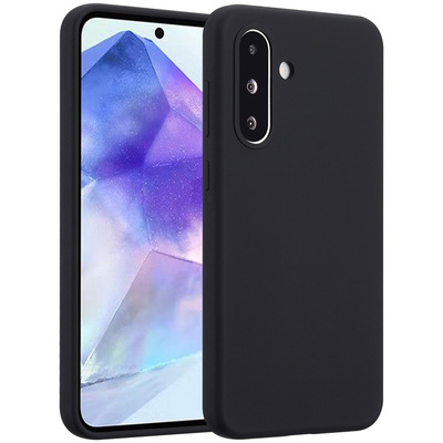 Accezz Liquid Silikoncase für das Samsung Galaxy A36 / A56 - Schwarz