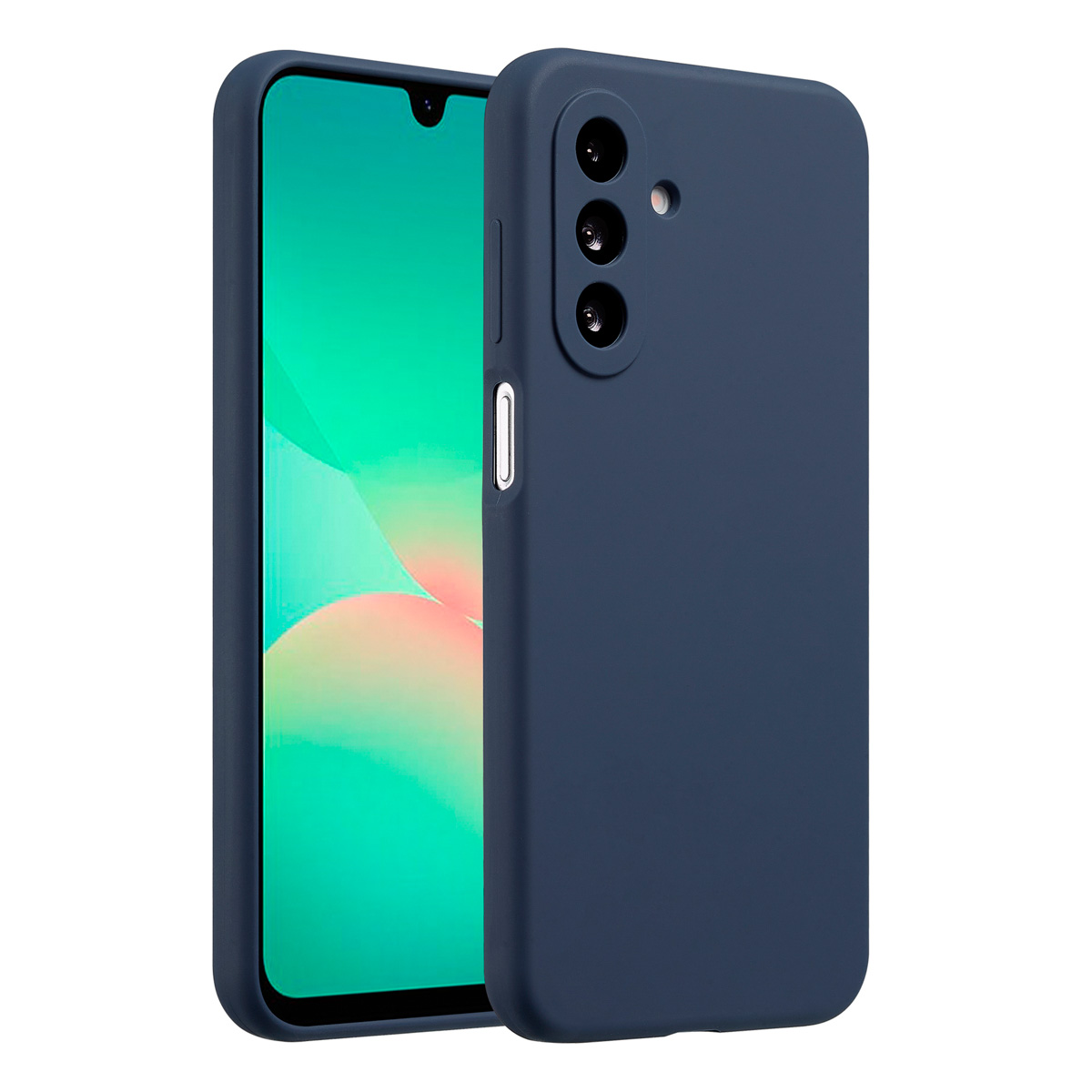 Accezz Liquid Silikoncase für das Samsung Galaxy A26 - Dunkelblau