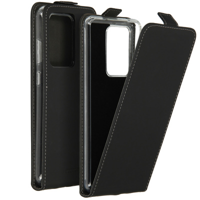 Accezz Flip Case für das Samsung Galaxy S20 Ultra - Schwarz