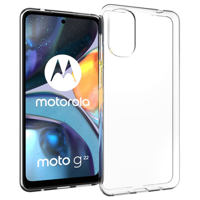 Accezz Clear TPU Backcover für das Motorola Moto G22 - Transparent