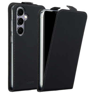 Accezz Flip Case für das Samsung Galaxy S24 FE - Schwarz