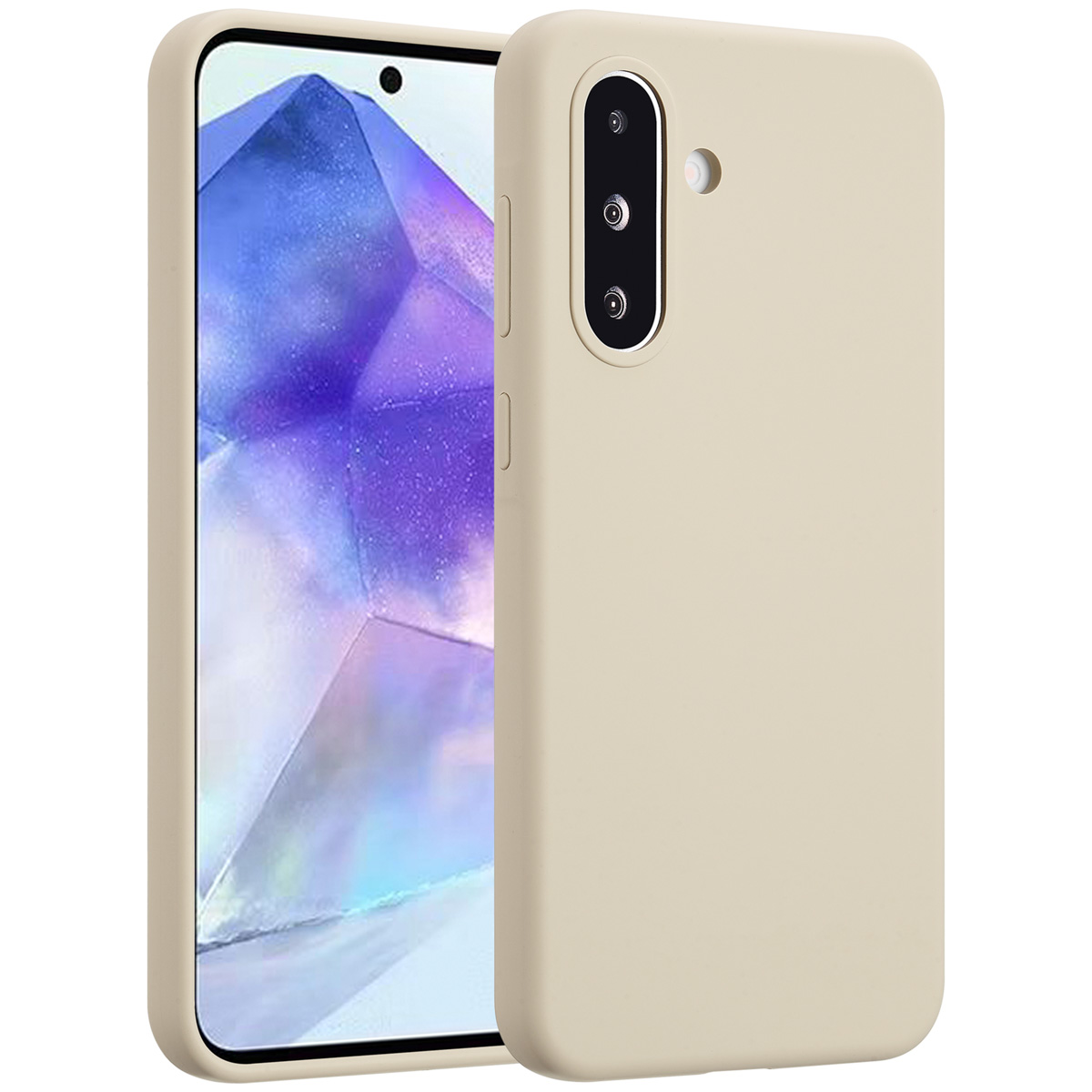 Accezz Liquid Silikoncase für das Samsung Galaxy A36 / A56 - Stone