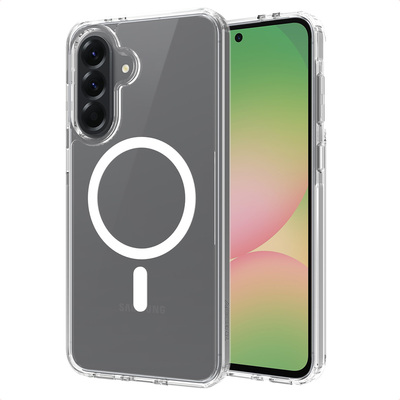 Accezz Xtreme Impact Backcover mit MagSafe für das Samsung Galaxy A56 - Transparent