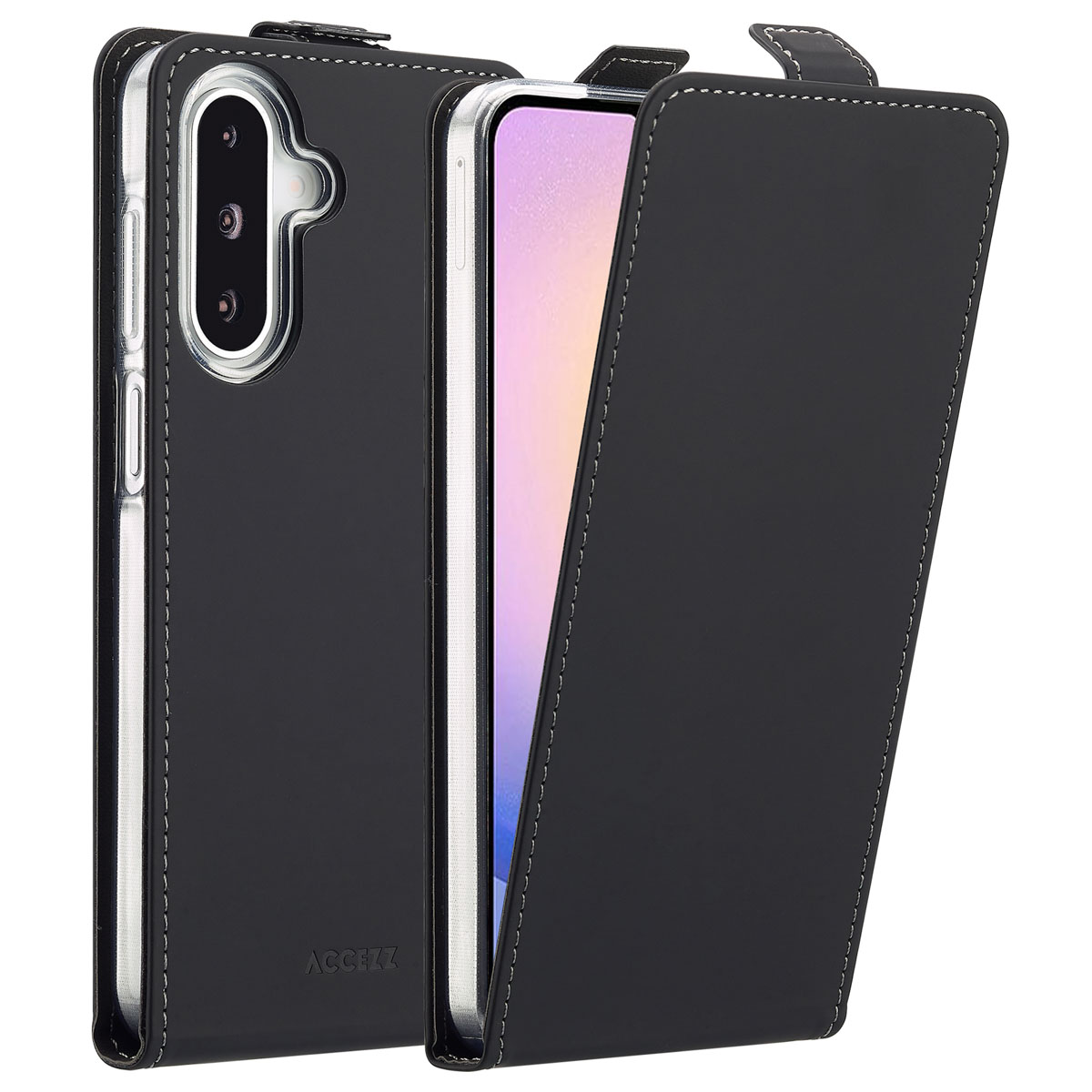 Accezz Flip Case für das Samsung Galaxy A26 - Schwarz