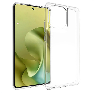 Accezz Clear TPU Backcover für das Motorola Moto G86 - Transparent