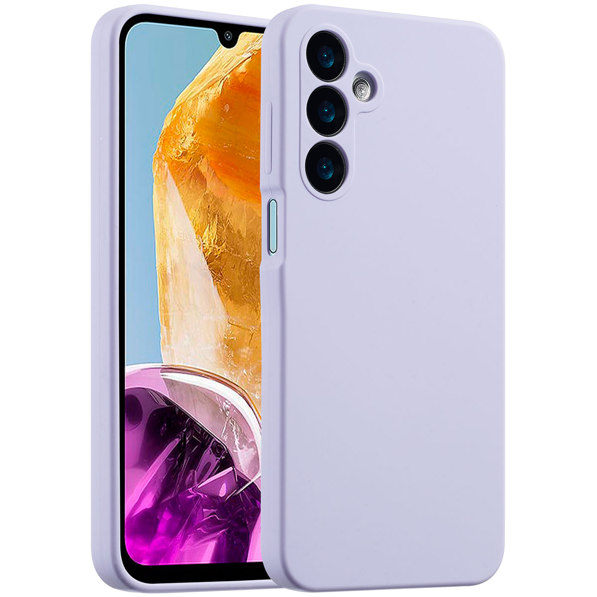 Accezz Liquid Silikoncase für das Samsung Galaxy A16 - Violett