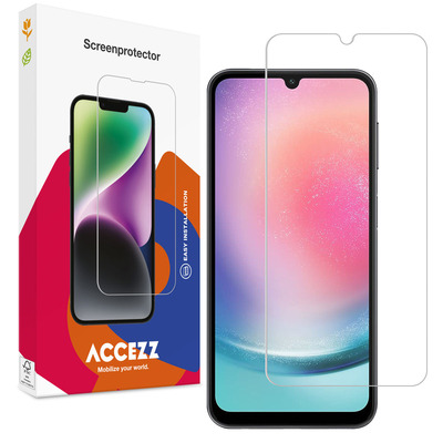 Accezz Screen Protector aus gehärtetem Glas für das Samsung Galaxy A25 (5G)
