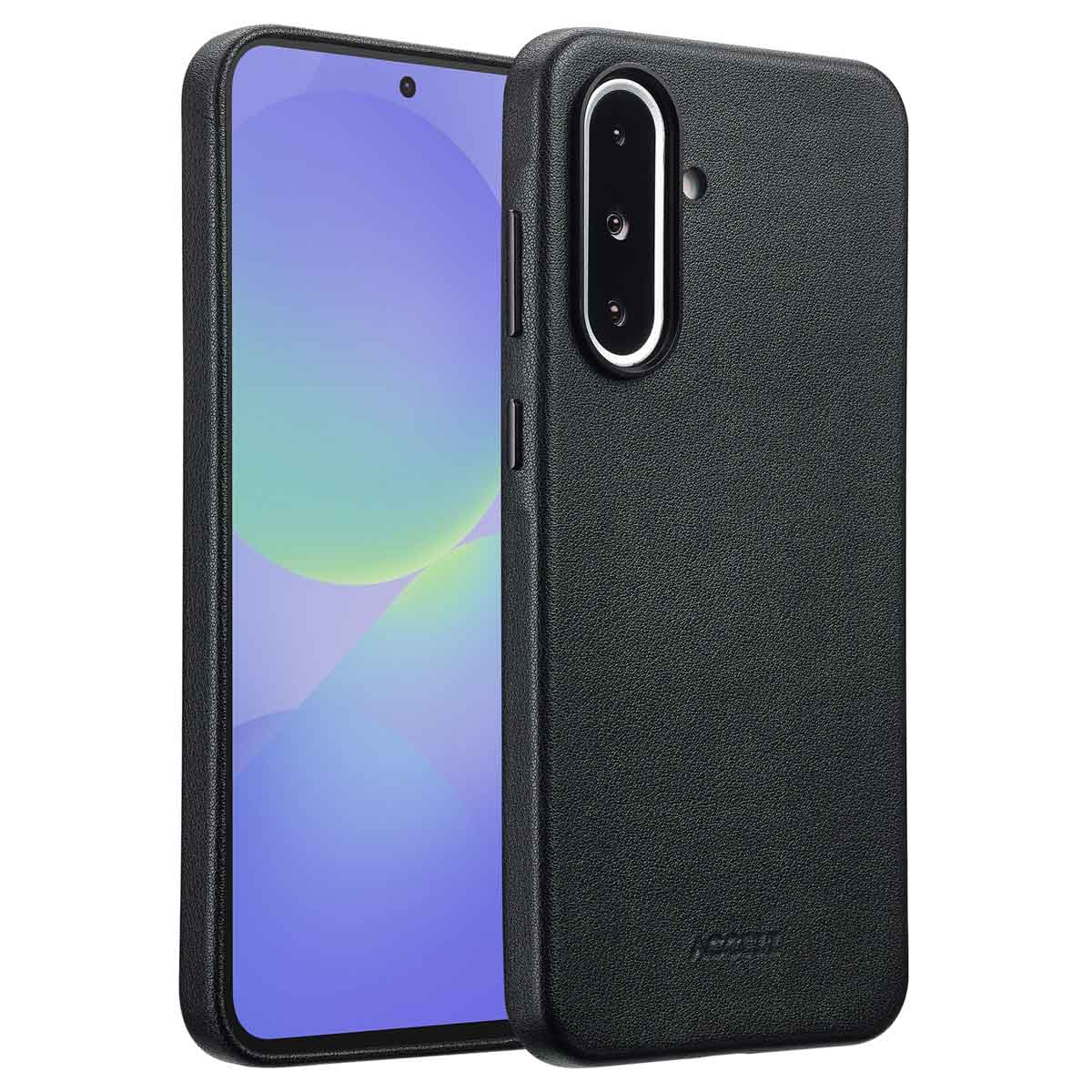 Accezz MagSafe Leather Backcover für das Samsung Galaxy A36 / A56 - Onyx Black Accezz MagSafe Leather Backcover für das Samsung Galaxy A36 / A56 - Onyx Black