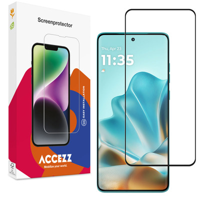 Accezz Screen Protector aus gehärtetem Glas für das Motorola Edge 60 Fusion