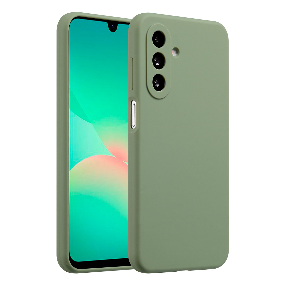 Accezz Liquid Silikoncase für das Samsung Galaxy A26 - Grün