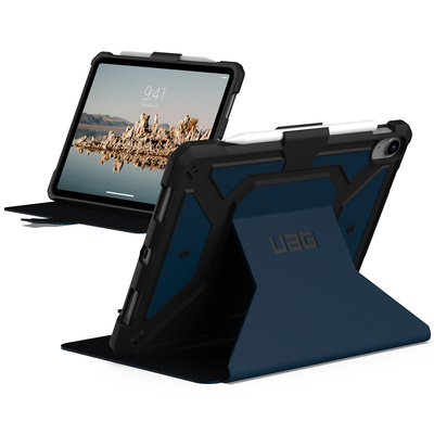 UAG Metropolis Klapphülle für das Apple iPad 11 (2025) 11 Zoll A16 / iPad 10 (2022) 10.9 Zoll - Blau