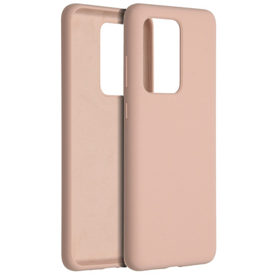 Accezz Liquid Silikoncase für das Samsung Galaxy S20 Ultra - Rosa