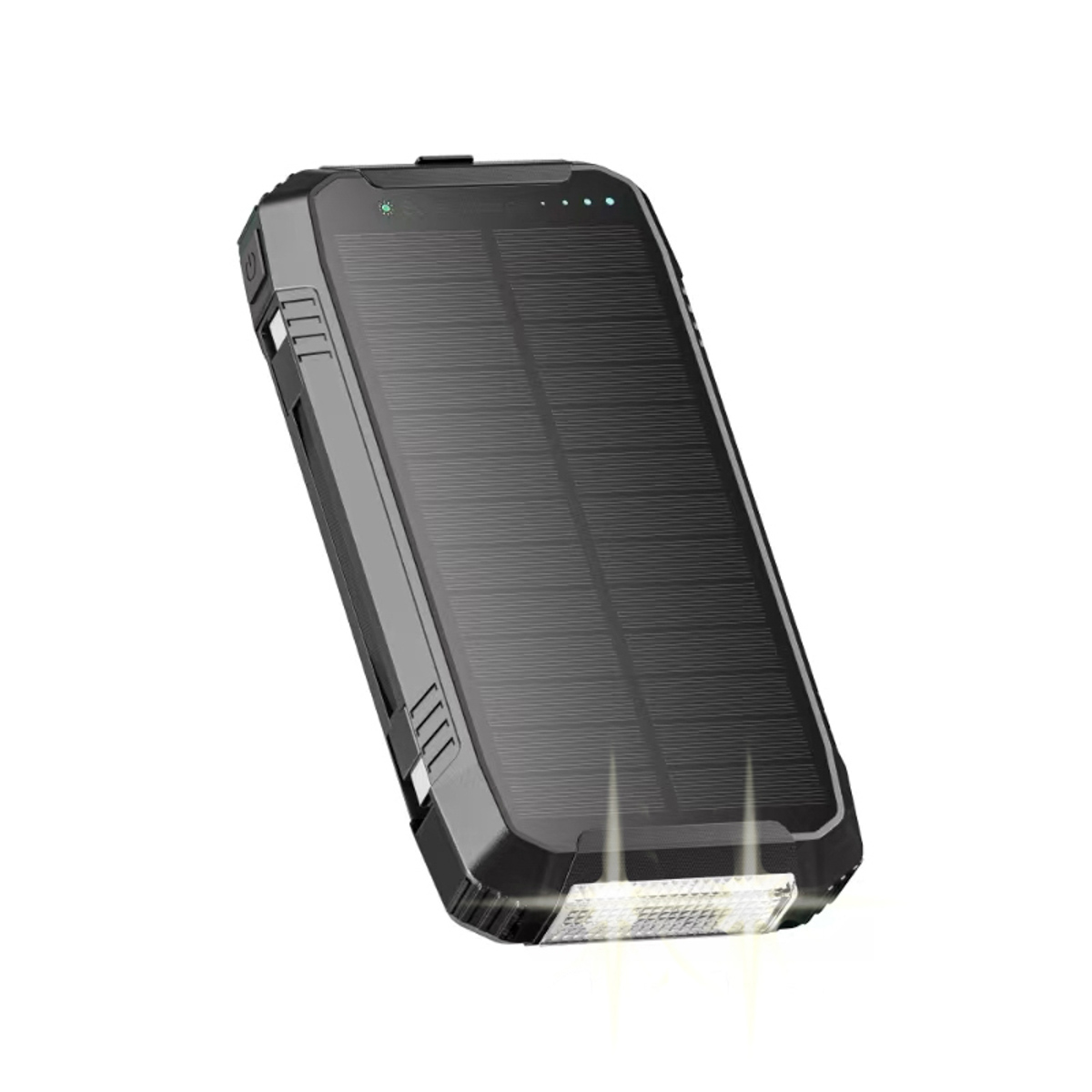 imoshion Solar Powerbank – Kabellose Powerbank mit Solarpanel – Schnellaufladung und Strom