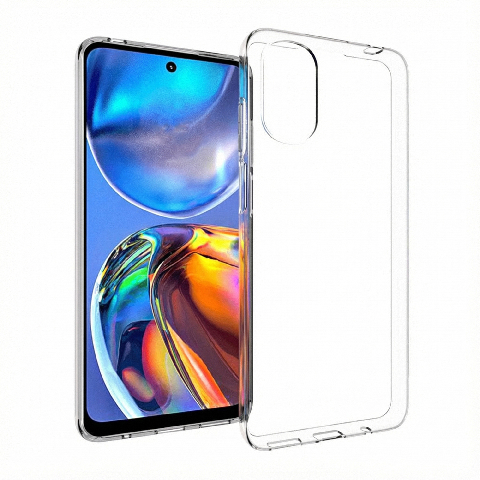 Accezz Clear TPU Backcover für das Motorola Moto E32 / E32s - Transparent