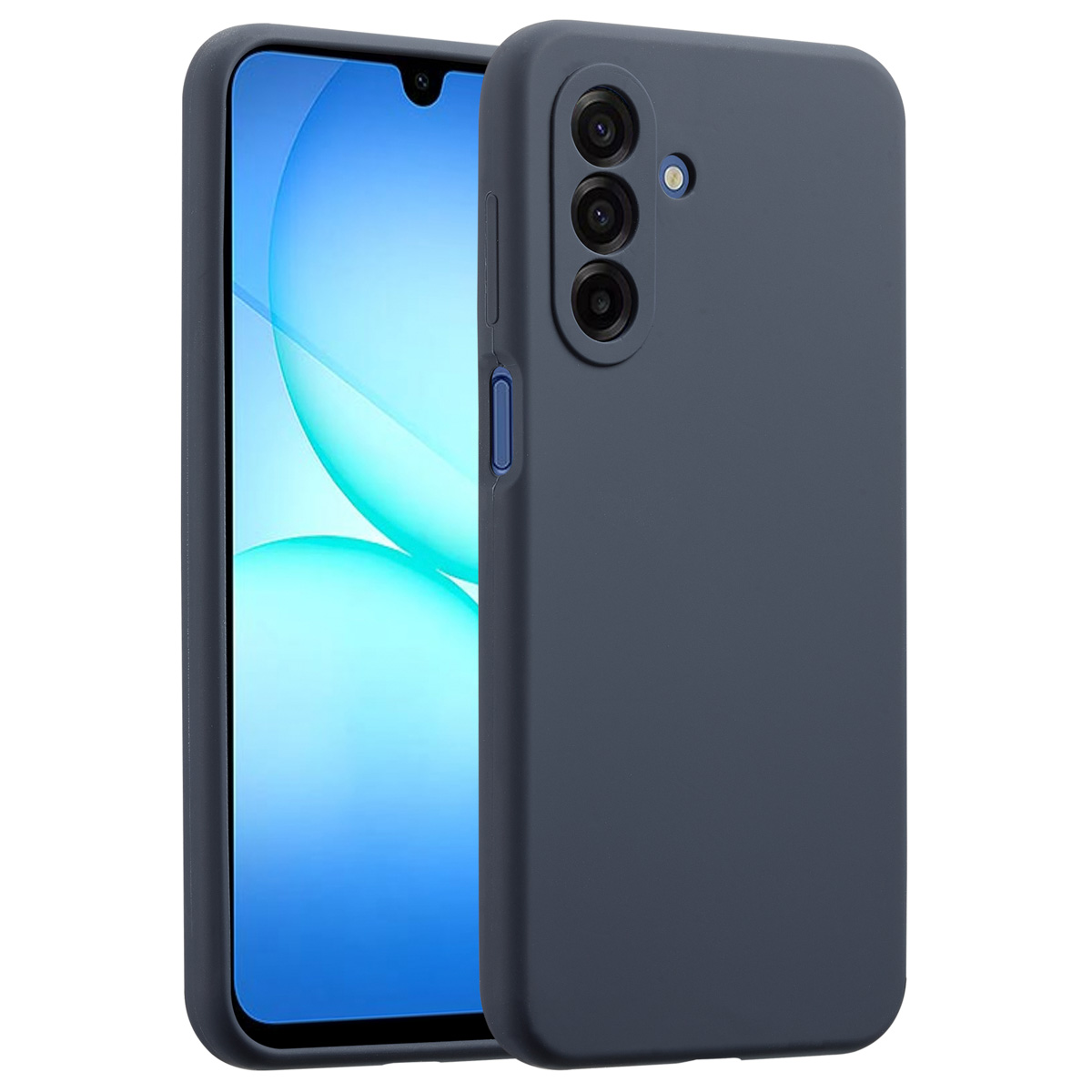 Accezz Liquid Silikoncase Samsung Galaxy A17 (5G) / (4G) - Dunkelblau