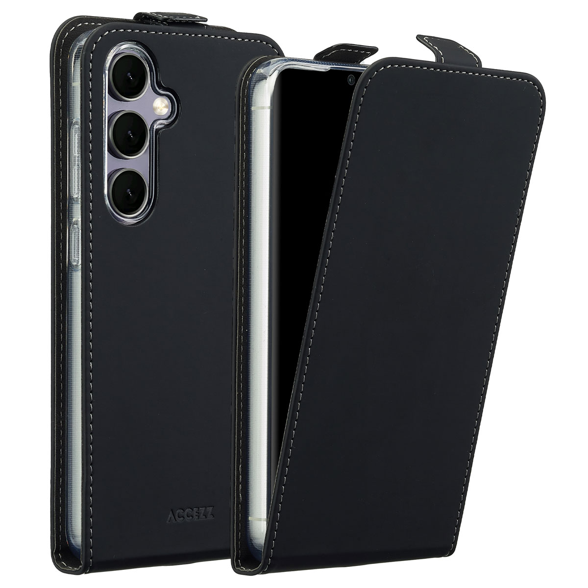 Accezz Flip Case Samsung Galaxy S24 FE - Schwarz