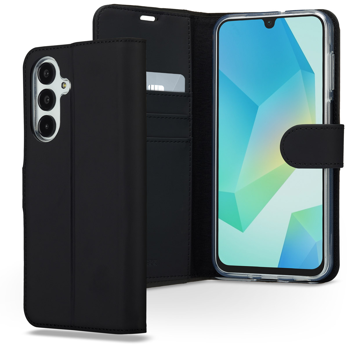 Accezz Wallet TPU Klapphülle Samsung Galaxy A17 (5G) / (4G) - Schwarz