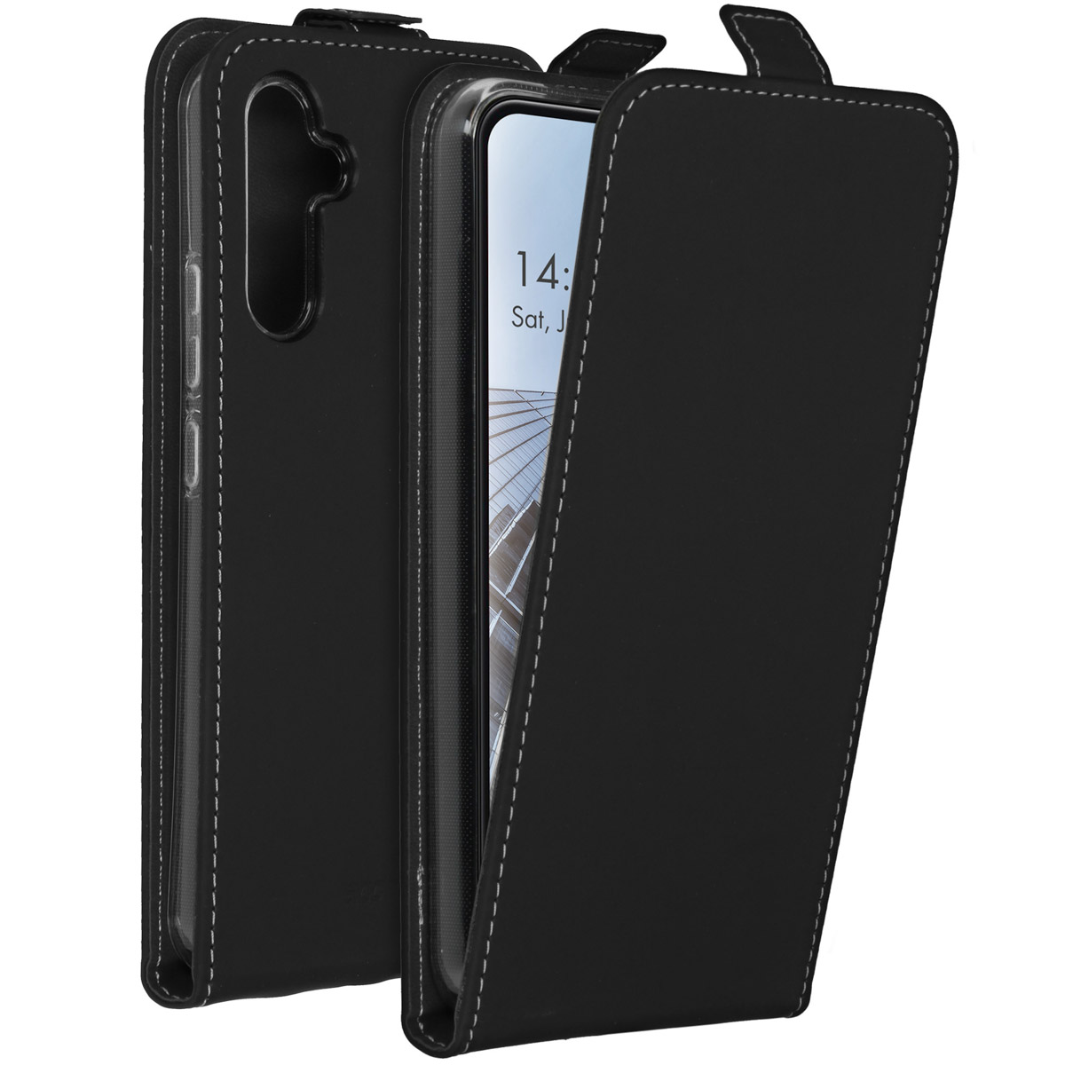 Accezz Flip Case Samsung Galaxy A34 (5G) - Schwarz