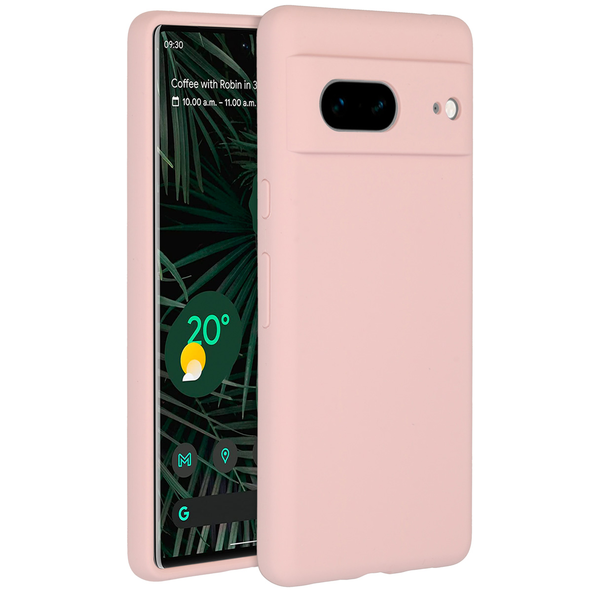 Accezz Liquid Silikoncase Google Pixel 7 - Rosa