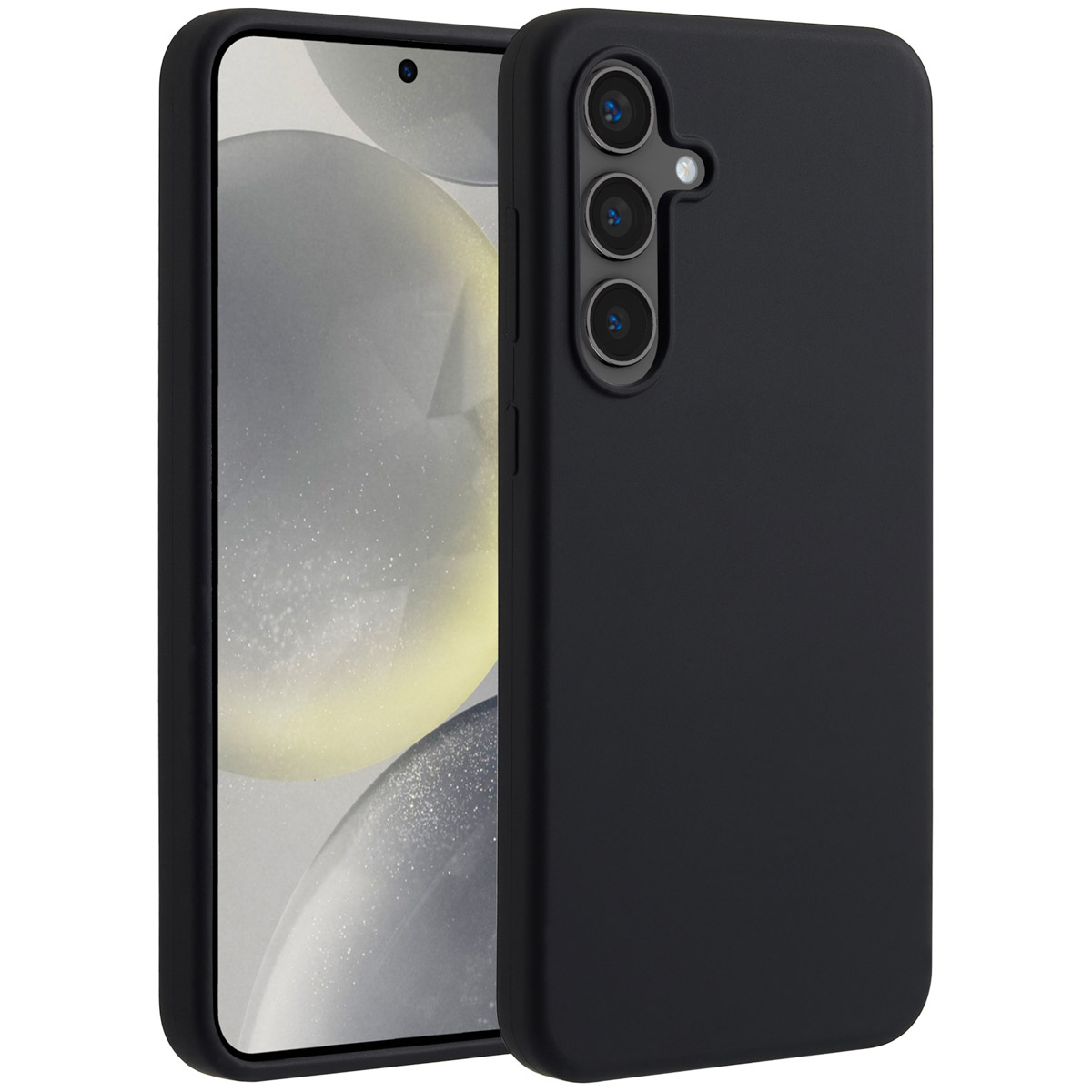 Accezz Liquid Silikoncase mit MagSafe Samsung Galaxy S24 FE - Schwarz