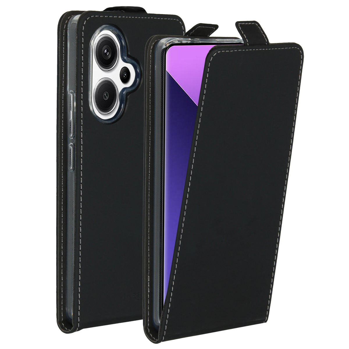 Accezz Flip Case Xiaomi Redmi Note 13 Pro Plus (5G) - Schwarz